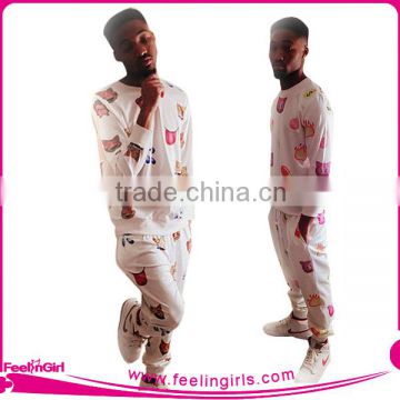 Good Quality & Reasonable Price Emoji Digital White Print Hoody