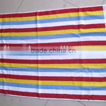 Strip bath towel stock South America