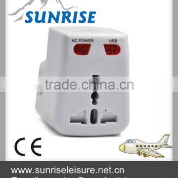 36184# Universal Travel AC Power Adapter USB Charger photo-2