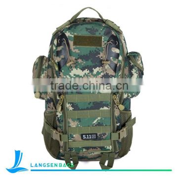 Factory sale small camouflage backpack waterproof canvas backpack