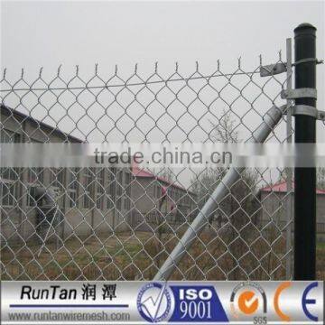 high quality hot dipped galvanized and pvc coated chain link panels