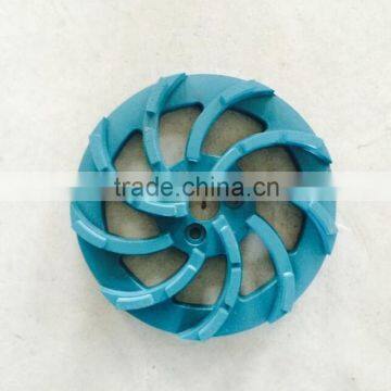 10 inch diamond cup wheel for concrete grinding,10mm thickness segment