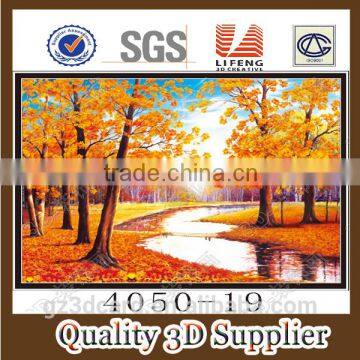 New Arrival 3d Lenticular Picture of Trees From Guangzhou Manufacture Factory 2016 photo-2