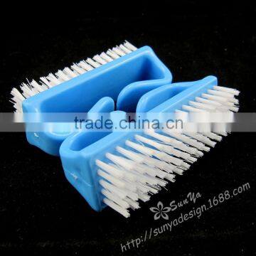 Fashionable beauty tool/bule plastic nail brush/cleaning brush