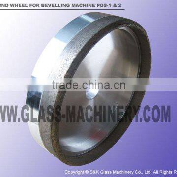 Diamond Grinding Wheel ( Glass Grinding Wheel, - Diamond Pos-1 & 2, for Straight-Line BEVELLING M/C)