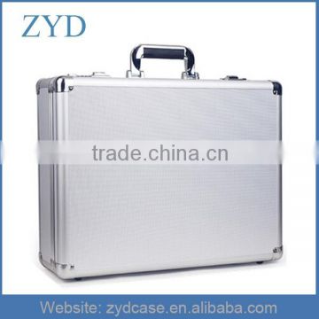 Easy Carrying Silver Aluminum Travel Case For Laptop Attache DocumentZYD-LX91604