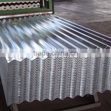 hot dipped corrugated steel sheet