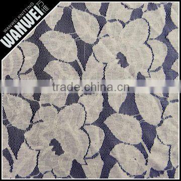 6 Discount Hot Sales High Quality White Nylon Polyester Flower Pattern Lace for Women Dress/curtain 7051 photo-3
