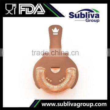 Copper Plated Luxury Strainer Stainless Steel Filter Strainer
