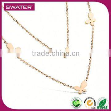 Best Selling Products 2014 Gold Letter V Jcm Necklace