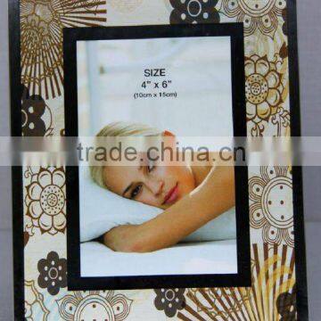 Glass photo frame