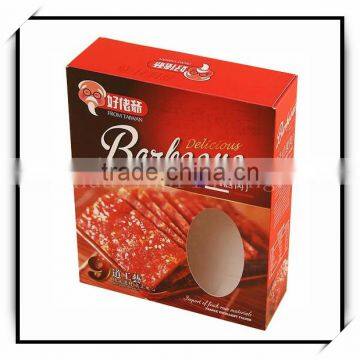 shampoo paper box with clear window/ craft paper box manufacturer