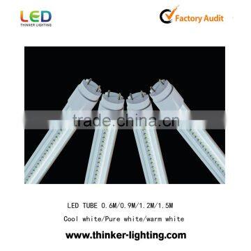 High brightnes T8 LED tube 1.5M with CE&Rosh thinker lighting company