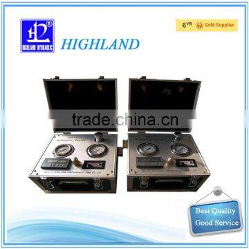 Portalbe and digital hydraulic pump tester for hydraulic repair factory