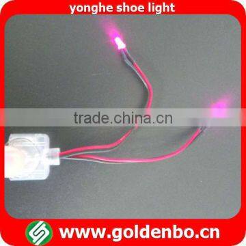 Golden quality LED light for kids shoe