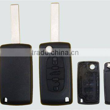 Best Price Citroen c3 Key For 3B Remote 407 CITROEN C3 C4 C5 C6 Flip Blank Cover Shell Replace Remote C3 Key