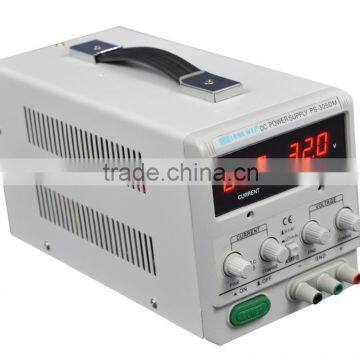 Hot sale 0-30V/0-5A variable with mA and A 3 LED display ac/dc power supplies