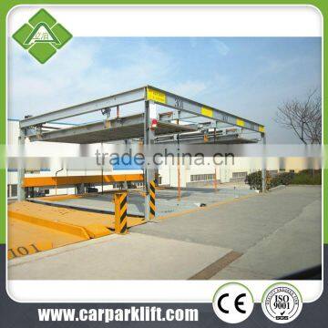 multi floors puzzle parking system;lift sliding parking system