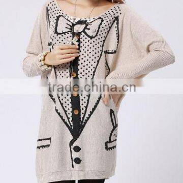 Womens long sleeve casual thin sweater