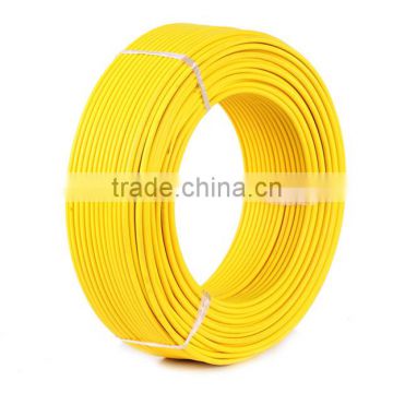 colored china copper cable products/pvc wire cable/single core electric wire