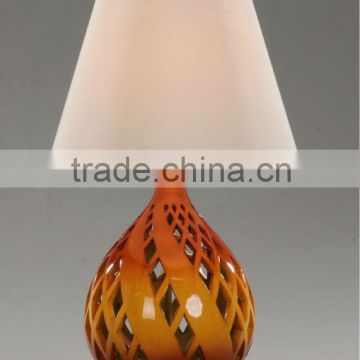 2015 Decoration E27 poly table lamp/table light with CE