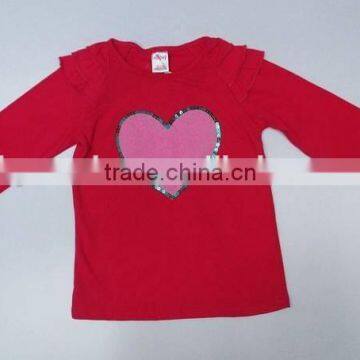 Pre School Girl's LS Frilled-shoulder Shirt photo-2
