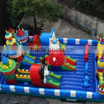 inflatable fun city amusement park, bouncy castle game