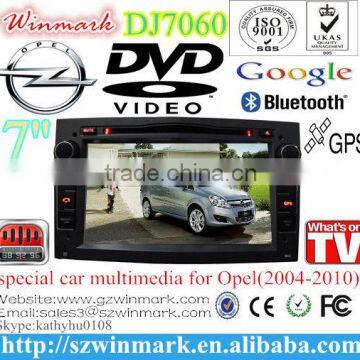 Win CE 6.0 Operation Systme Auto Media for Opel With GPS/BT/FM/AM/RDS/TV/VMCD/3G/GAMES/etc DJ7060