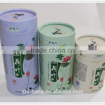 Custom handcrafted paper tube cylinder packaging boxes for free sample