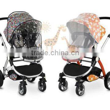 Baby Stroller With EN1888 Certification Hot Sale European Standard High Quality And Comfortable 3 in 1 Fuctions Baby Stroller photo-6