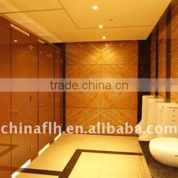 High Quality Waterproof Hpl Public Use Bathroom Partitions For Ktv