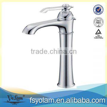YL81703 Single Lever Hot and Cold Basin Water Mixer Faucet Curved Sanitary
