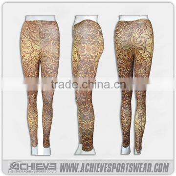Ladies Fancy Leggings,college Leggings,short Seamless Leggings