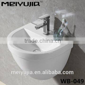Popular wall hung ceramic hand wash basin price