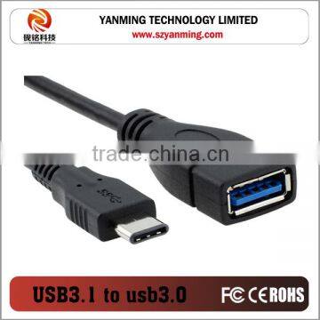 USB 3.1 type C to USB 3.0 female adapter