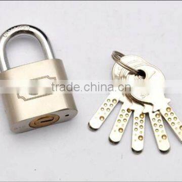 High Security Nickle plated Heavy Duty Arc shape with Computer Key padlock