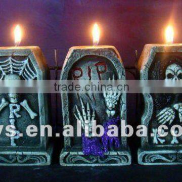 Halloween Candle Holders, Halloween Skull Craft