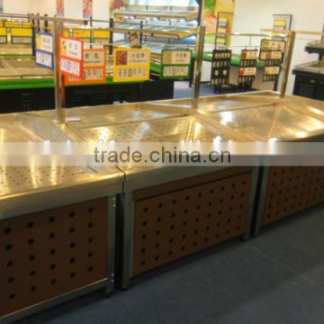 Vegetable display rack With CE certification Show foods Usage