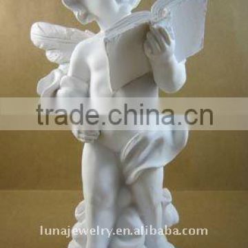 resin baby angel for home decoration