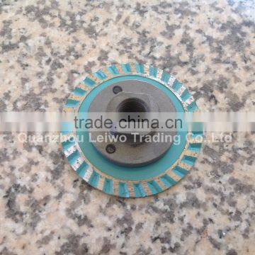 Mini Turbo Diamond Blade 65 mm with M14 Flange Granite Cutting Disc Hoja De Diamante Para Granito Disco Diamante