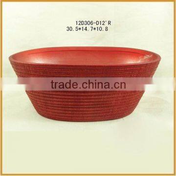 China supplier wholesale ceramic bowl flower pot