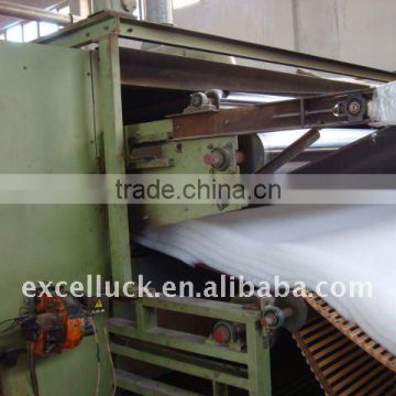 Glue free wadding nonwoven machine