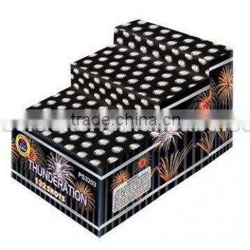 132shots consumer fireworks cakes