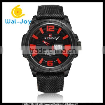 WJ-4798 Naviforce nylon strap japan mov't stainless steel back checp price man hand watch