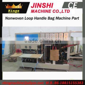 Good quality Nonwoven Loop Handle Bag Making Machine(Kings brand)