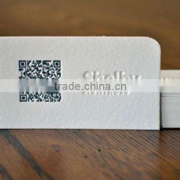 Fashion 2D code paper business card