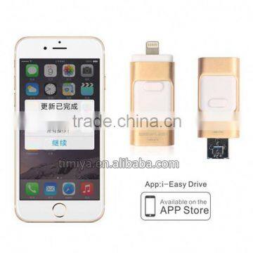 Timiya 32GB USB Flash Drive 3 in 1 Mobile HD i-Flash Drive Connector for iPhone for Android