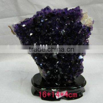 Natural Rock Mineral Specimens Amethyst cluster