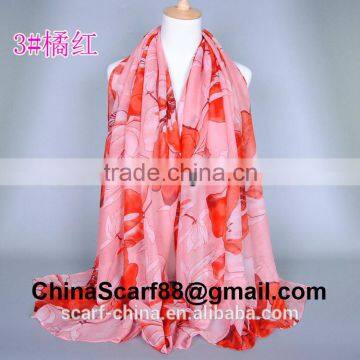 Wholesale viscose cotton neck scarf