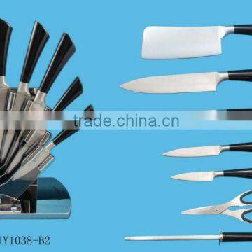 7 pcs knife set with Acrylic block